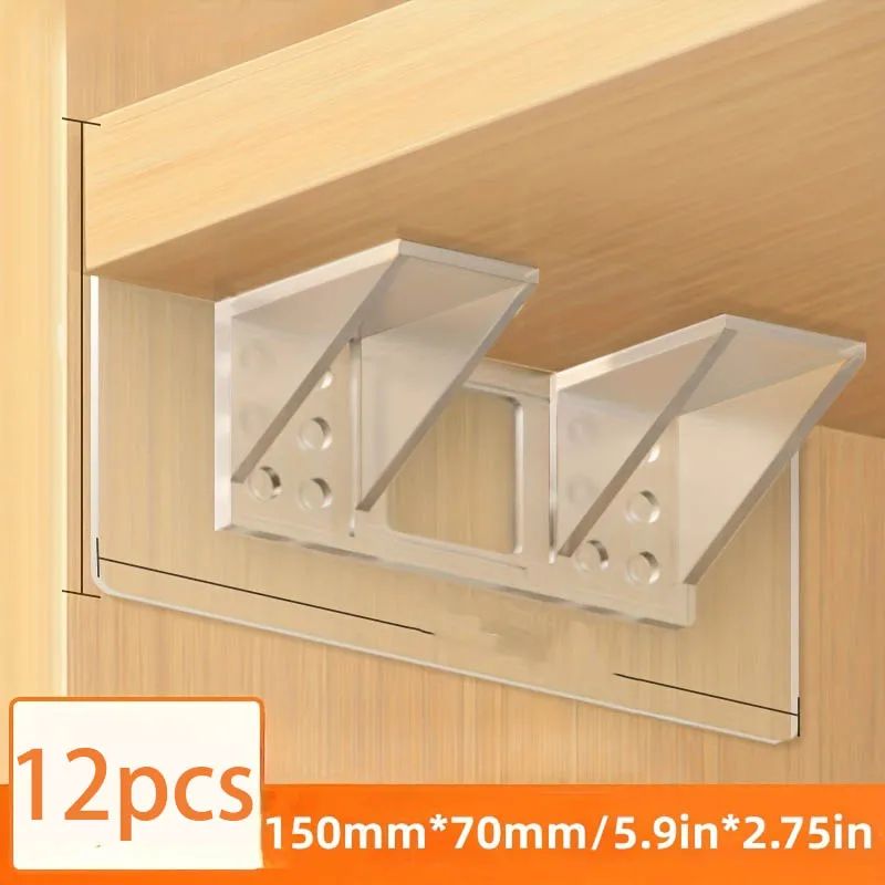 Self Adhesive Shelf Support Clips 12