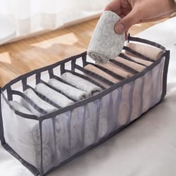collapsible underwear storage organizer