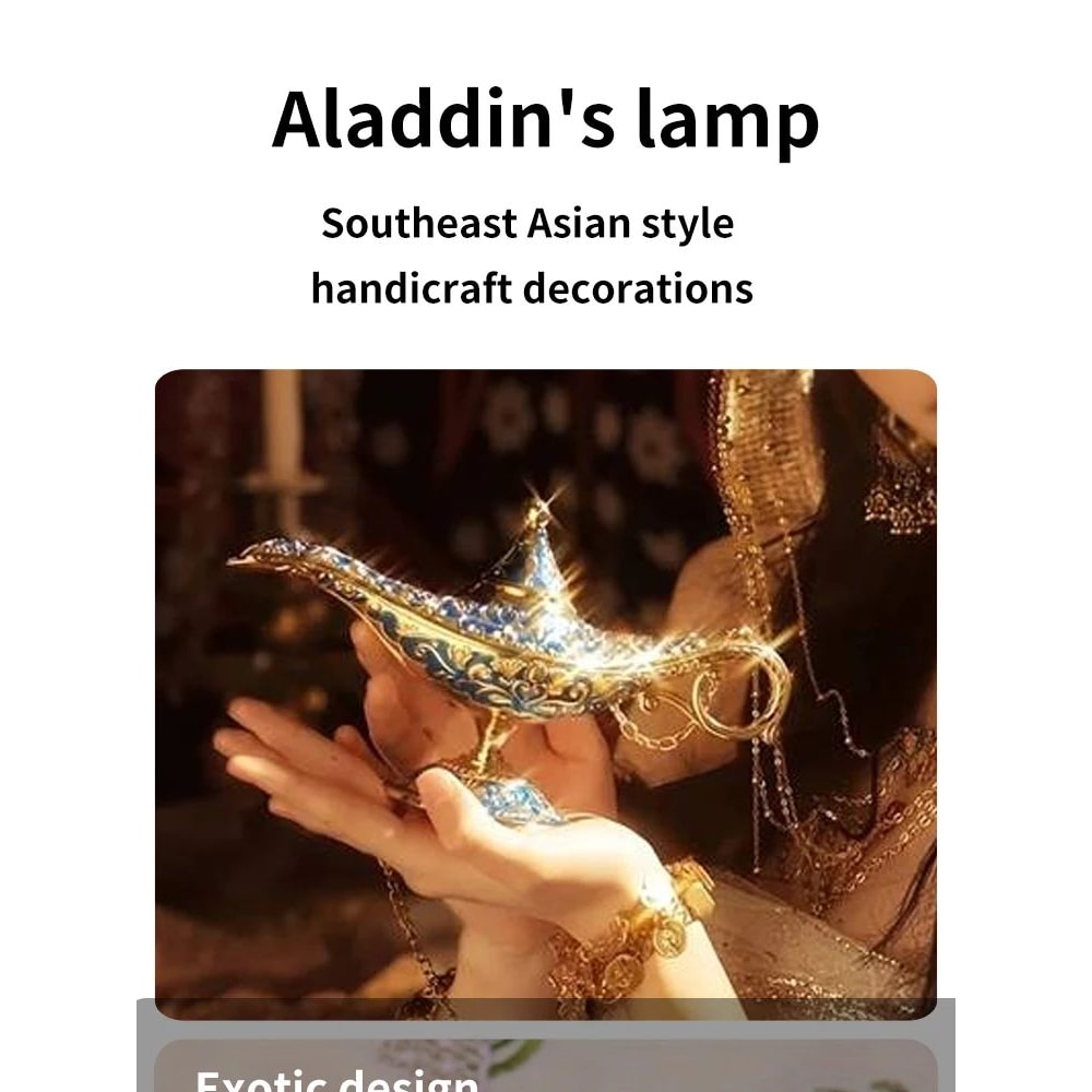 Vintage Aladdin Style Decorative Lamp 6