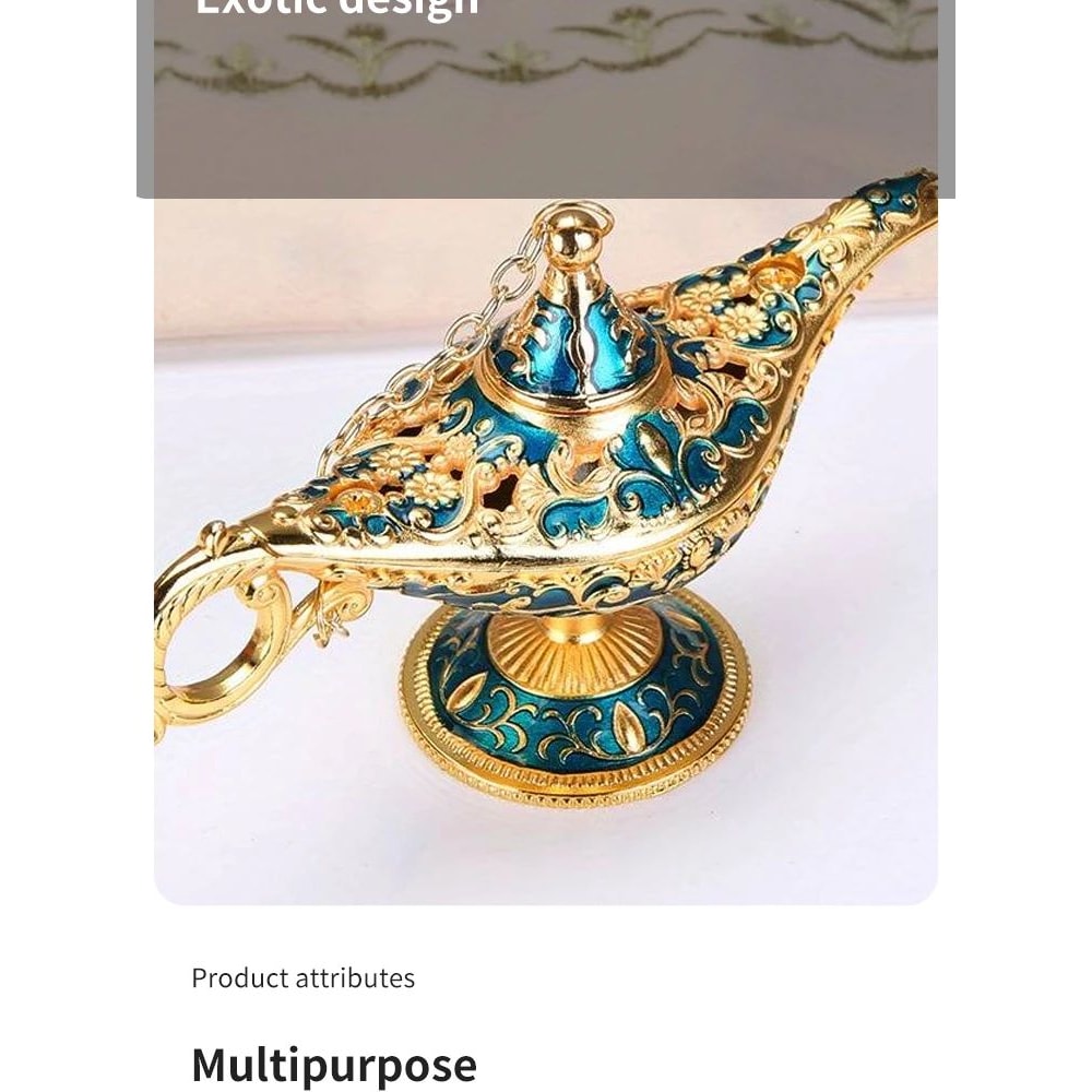 Vintage Aladdin Style Decorative Lamp 7