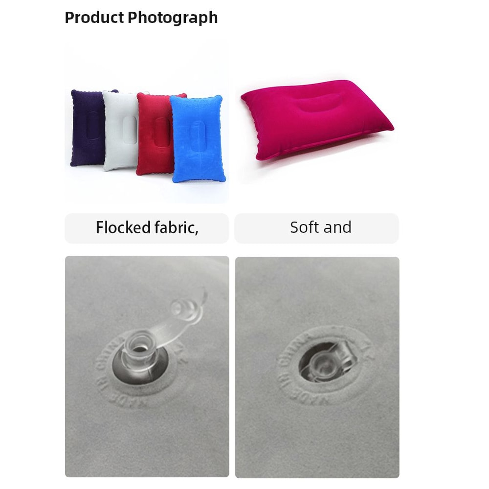 Portable Inflatable Travel Air Pillow 9