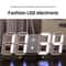 3D LED Digital Wall Clock 4