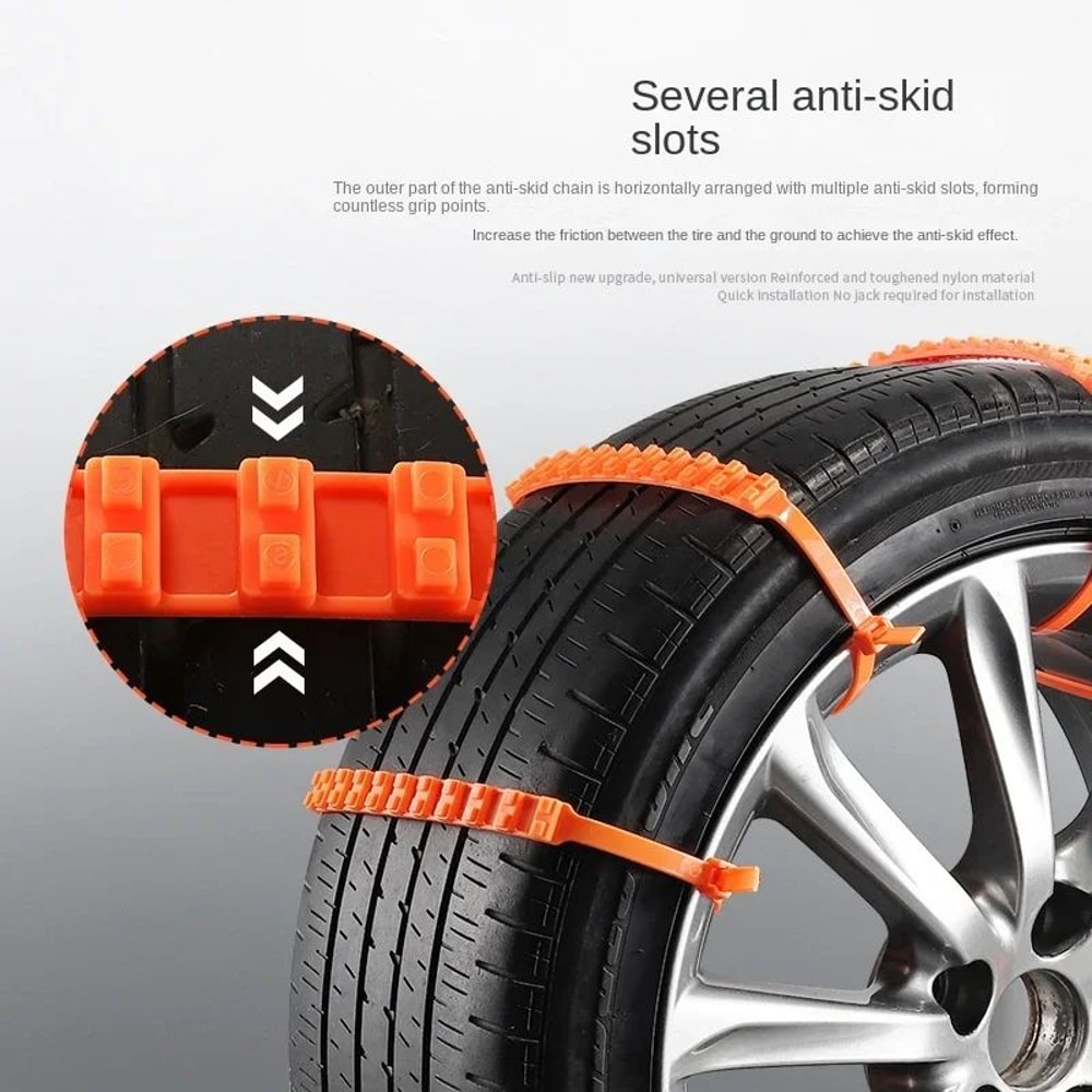 Winter Car Anti Skid Snow Chains 2