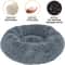 Plush Round Pet Bed For Dogs And Cats 8