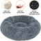 Plush Round Pet Bed For Dogs And Cats 8