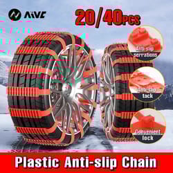 universal anti skid snow chains for wheels