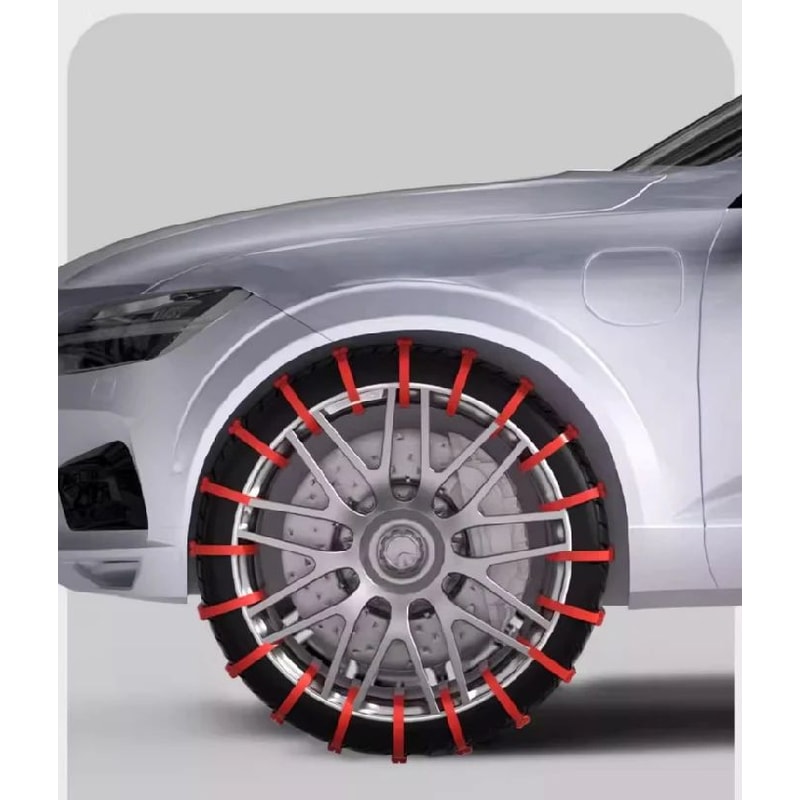 Universal Anti Skid Snow Chains For Wheels 7