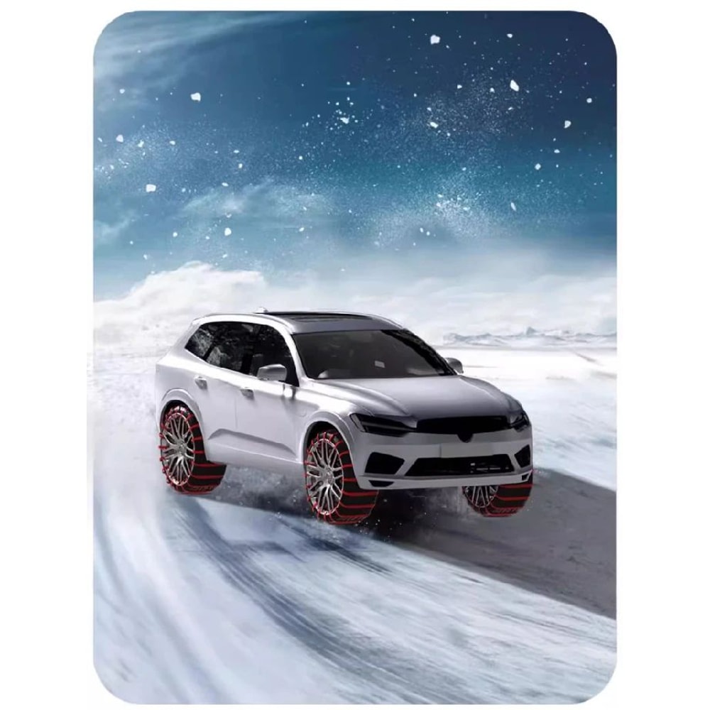 Universal Anti Skid Snow Chains For Wheels 8