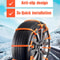 Universal Anti Skid Snow Chains For Wheels 9
