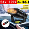 12V 24V Car Heater And Defroster Fan 0