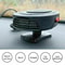 Portable 12V 24V Car Heater Fan Defroster 7
