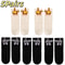 Cartoon Cat Egg Couple Cotton Socks 20
