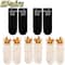 Cartoon Cat Egg Couple Cotton Socks 21