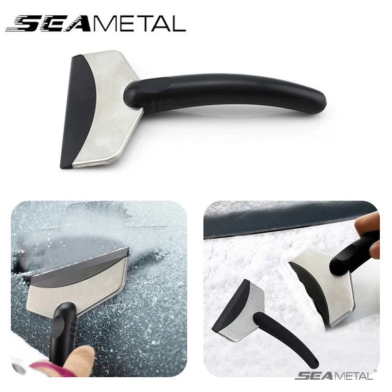 SEAMETAL Car Ice Scraper Snow Shovel 0