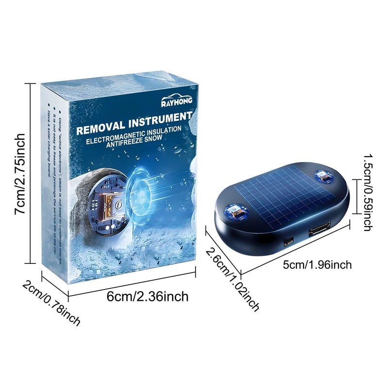 Car Solar Windshield Antifreeze Deicer 7