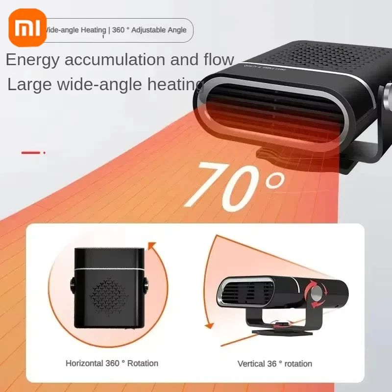 Xiaomi Portable 12V 24V Car Heater 3