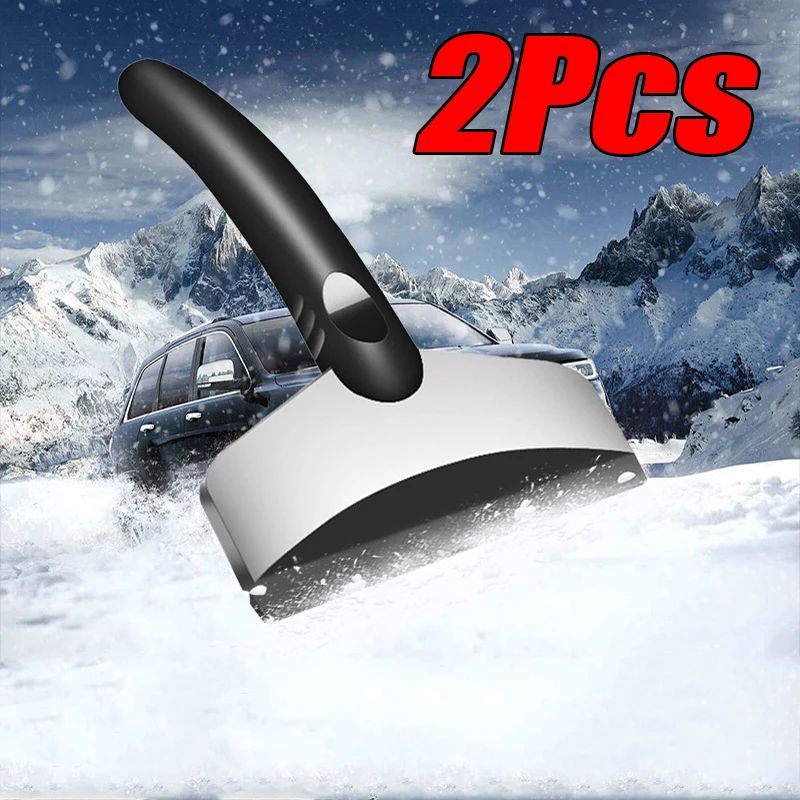 2 Set Multifunction Car Snow Shovel Ice Scraper 0
