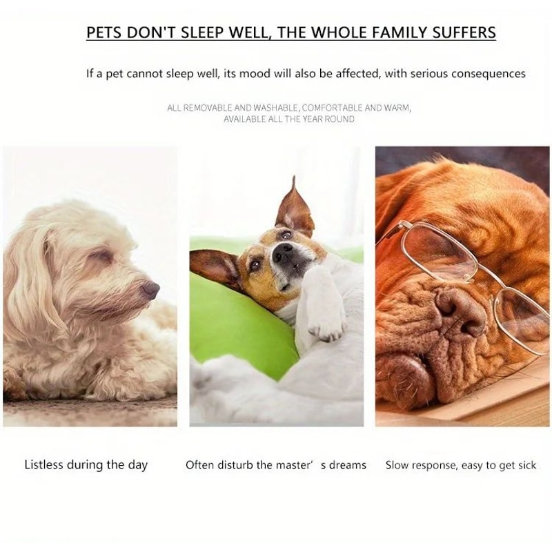 Cozy Pet Dog Bed Sofa Mat 7