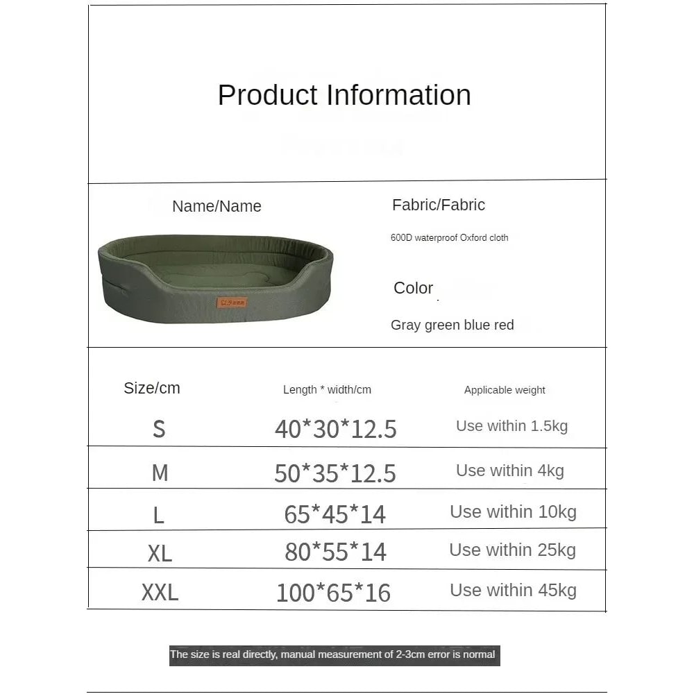 Fluffy Winter Dog Cushion Sofa Bed 5