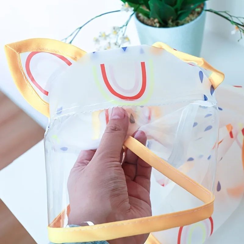 Waterproof Hooded Dog Raincoat 2