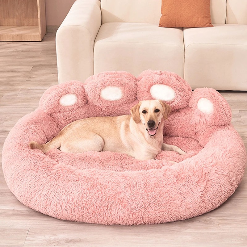 Winter Plush Pet Sofa Bed Mat 2