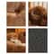 Winter Plush Pet Sofa Bed Mat 5
