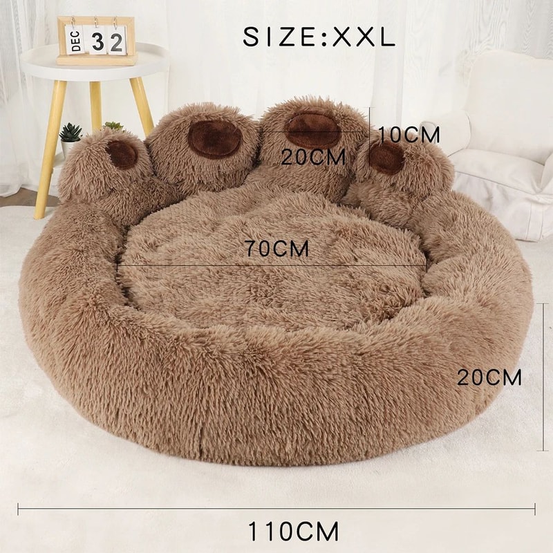 Winter Plush Pet Sofa Bed Mat 6