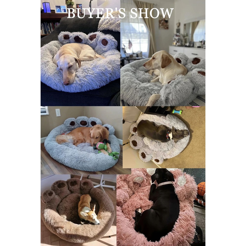 Winter Plush Pet Sofa Bed Mat 8