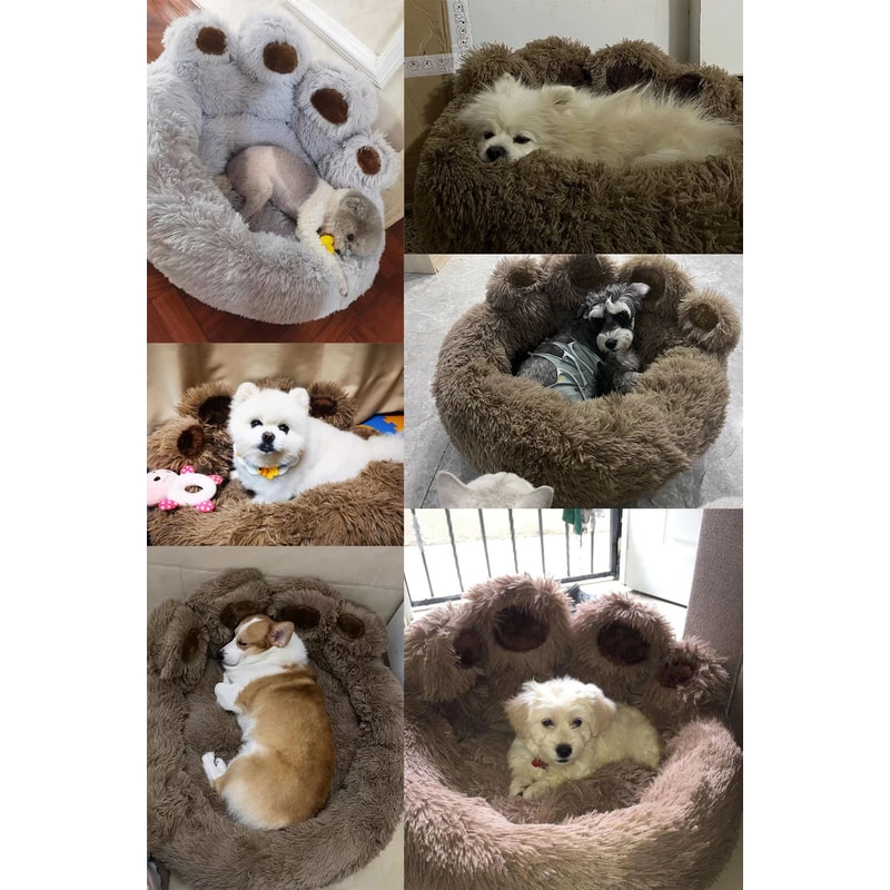 Winter Plush Pet Sofa Bed Mat 9