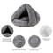 Plush Washable Pet Sofa Bed 2