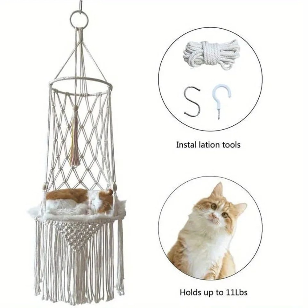 Window Hanging Cat Hammock Bed 5