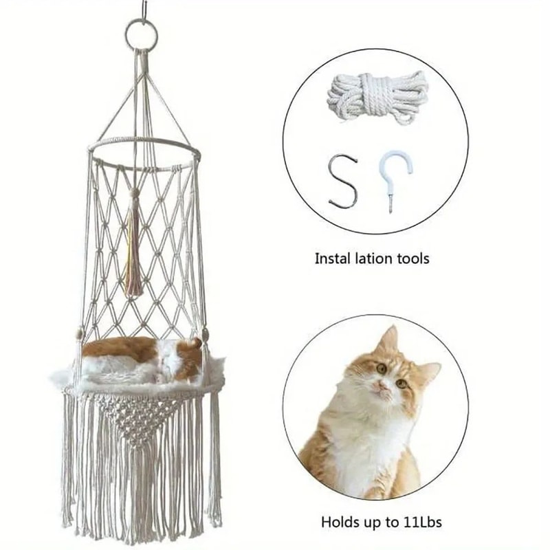 Window Hanging Cat Hammock Bed 5