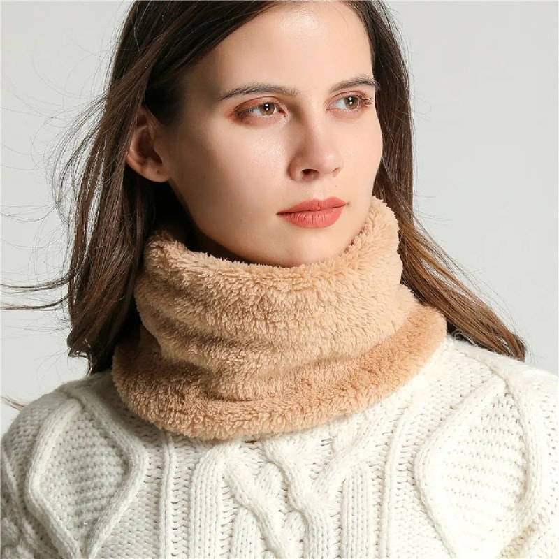 Cashmere Plush Winter Neck Scarf 2