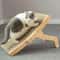 Wooden 3 In 1 Cat Scratcher Bed 8