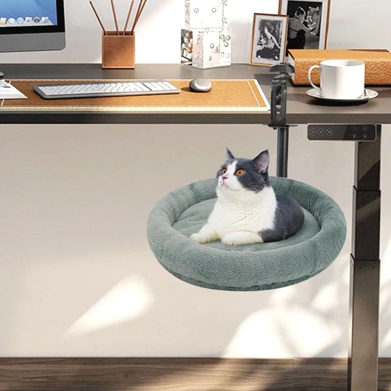 Wall Mounted Wooden Cat Perch Bed 4