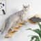 Wall Mounted Wooden Cat Climbing Hammock Set 2