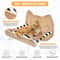 Wall Mounted Wooden Cat Climbing Hammock Set 4