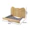 Wall Mounted Wooden Cat Climbing Hammock Set 8