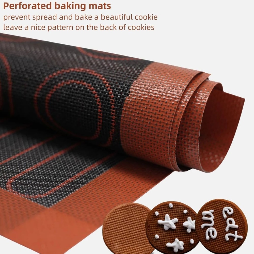 Perforated Silicone Baking Mat For Cookies 7