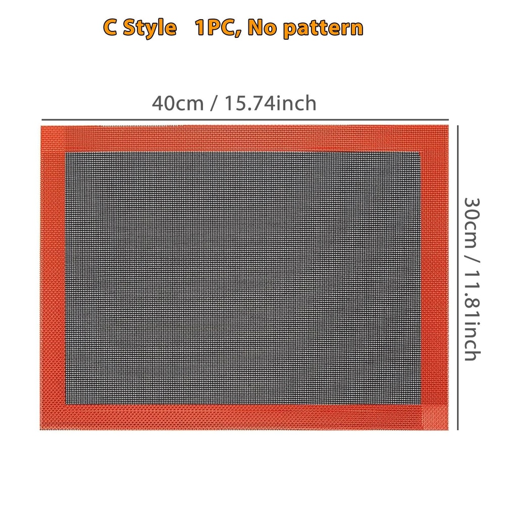 Perforated Silicone Baking Mat For Cookies 11