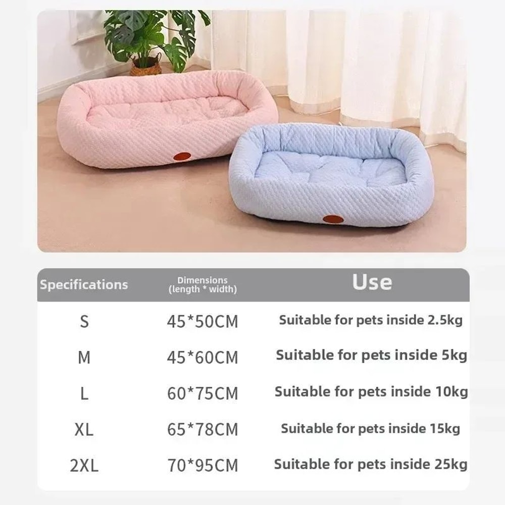 Cooling Dog Bed Summer Pet Sofa 4