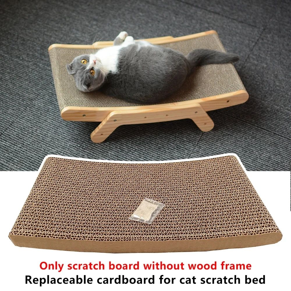 Replaceable Corrugated Cat Scratcher Board 0