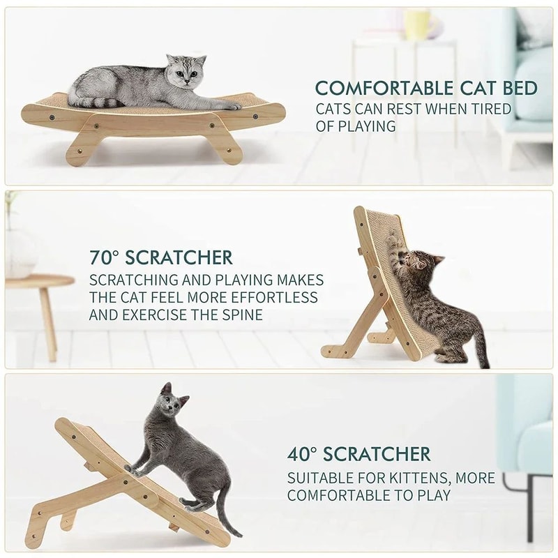 Replaceable Corrugated Cat Scratcher Board 5