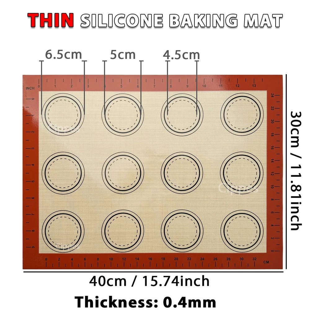 Non Stick Silicone Baking Mat Sheet 18