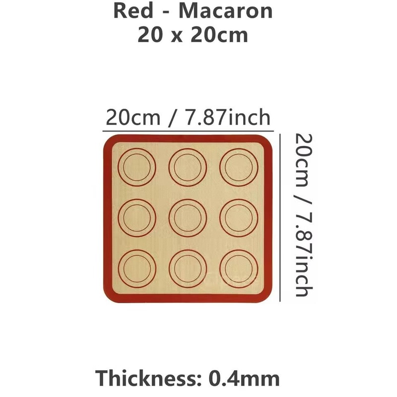 Non Stick Silicone Baking Mat Sheet 17