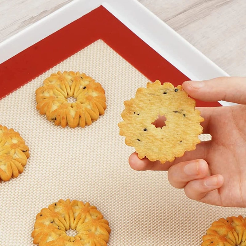 Reusable Silicone Baking Mats Set 8