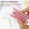 Reusable Silicone Drinking Straws Set 4
