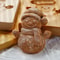 Christmas Wooden Cookie Molds Set 5