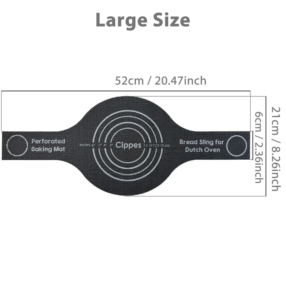 Perforated Silicone Bread Sling 17