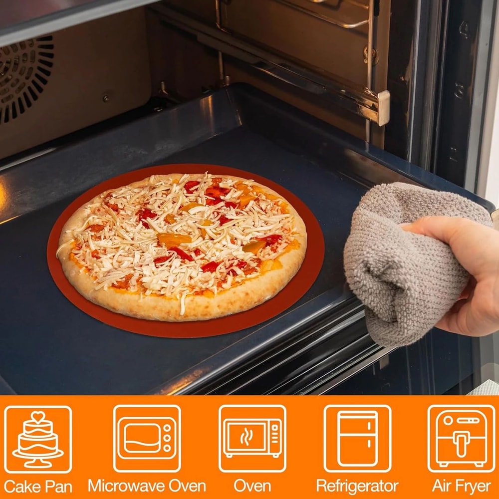 Round Silicone Baking Mat Liner 1